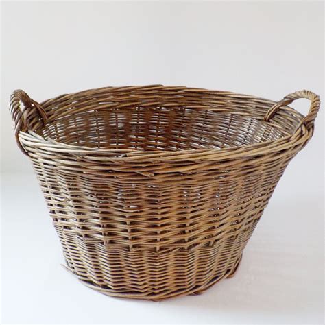 wicker baskets laundry|old fashioned wicker laundry basket.